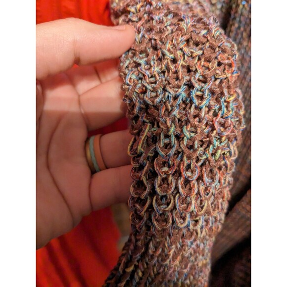 Lou & Grey Cardigan Sweater NWT Small Knit Rainbow - Picture 7 of 8